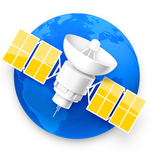 NetNewsWire for Mac icon: globe with a satellite in the foreground.